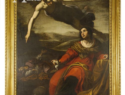 Agar nel deserto (tela)