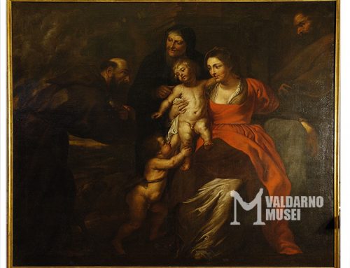 Sacra Famiglia con San Francesco, Sant’Anna e San Giovannino (tela)