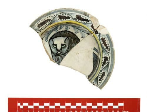 5, Scodella in maiolica, XV secolo d. C.