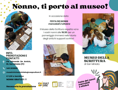NONNO, TI PORTO AL MUSEO!