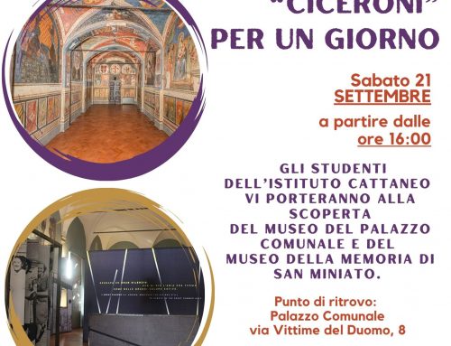 “CICERONI” PER UN GIORNO