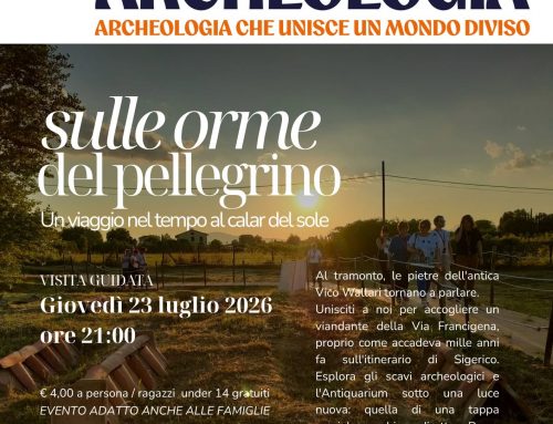 SULLE ORME DEL PELLEGRINO – UN VIAGGIO NEL TEMPO AL CALAR DEL SOLE – NOTTI DELL’ARCHEOLOGIA