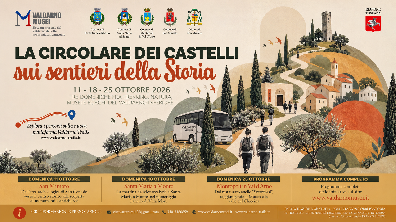 La circolare dei castelli 2026 banner
